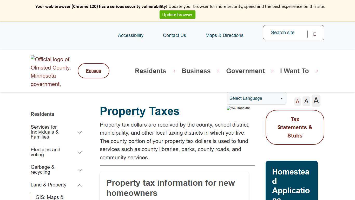 Property Taxes Olmsted County, MN